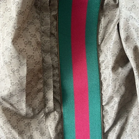 GUCCI
Slim-Fit Mid-Length Logo-Print Striped Swim Shorts - Picture 11 of 11